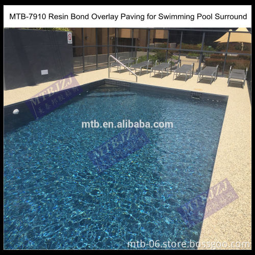 Epoxy Porous Paving for Swimming Pool Surround
